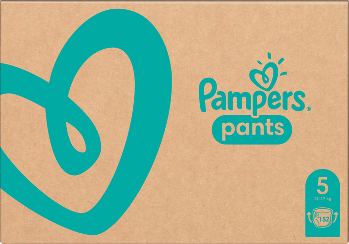 Pieluchomajtki Pampers Pants Rozmiar 5 (12-17 kg) 152 szt (8001090808004) - obraz 4