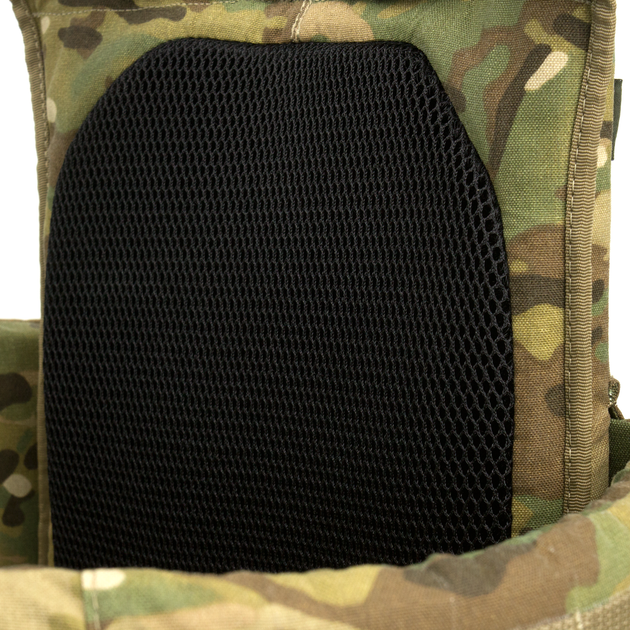 Плитоноска Dozen Modular Plate Carrier - L1 "Multicam" (под бронеплиты 25 * 30 см) - изображение 5