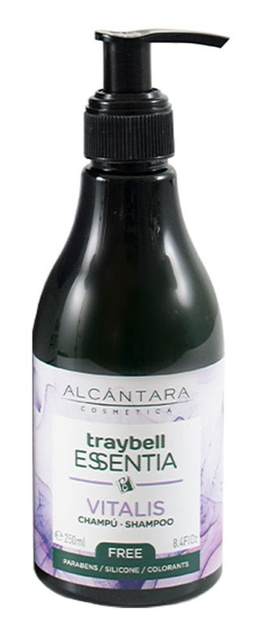 Шампунь проти випадіння волосся Alcantara Traybell Essentia Vitalis 250 мл (8436023994743) - зображення 1
