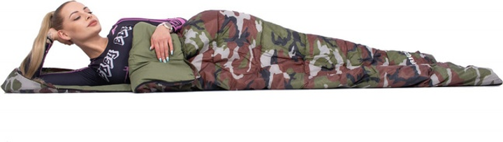 Śpiwór turystyczny Springos CS0041 210 x 73 cm (5907719436630) - obraz 5