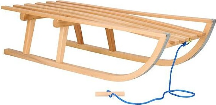 Дерев'яні санки Springos SAN002 (5907719428376) - зображення 3