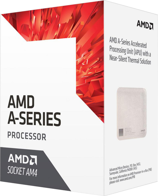 Процессор AMD Bristol Ridge A8-9600 3.1GHz/2MB (AD9600AGABBOX) AM4 BOX ...