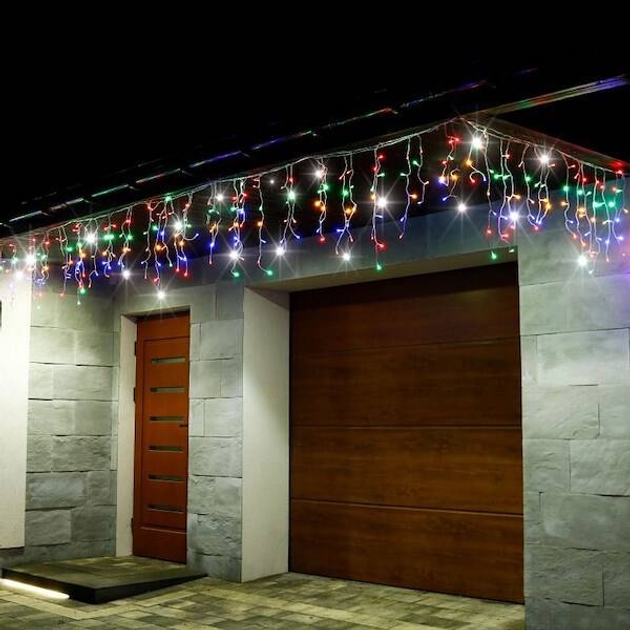 Kurtyna świetlna Springos CL0319 300 LED Multikolor (5907719425566) - obraz 8