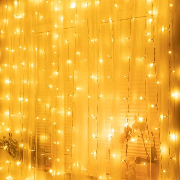 Kurtyna świetlna Springos CL0183 Druciki 300 LED (5907719426969) - obraz 15