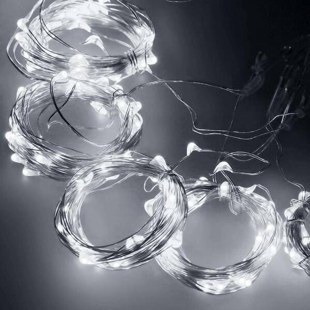 Kurtyna świetlna Springos CL0184 Druciki 300 LED (5907719426976) - obraz 10