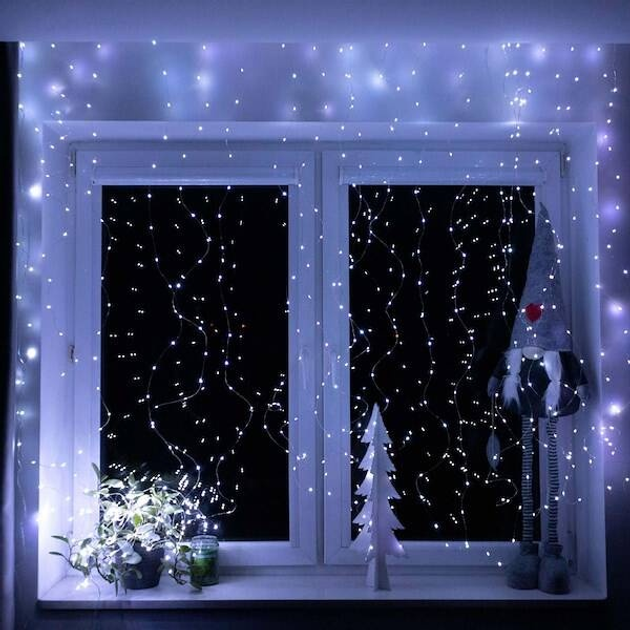 Kurtyna świetlna Springos CL0184 Druciki 300 LED (5907719426976) - obraz 18