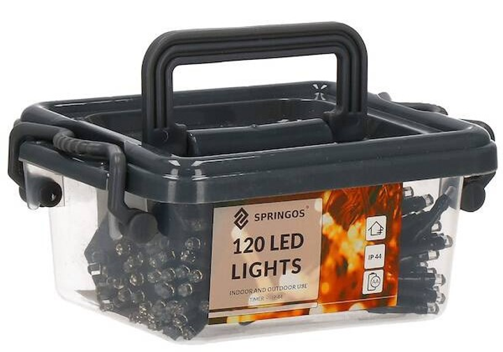 Lampki choinkowe Springos CL0175120 LED (5907719426884) - obraz 2