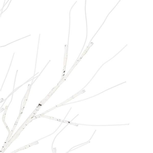 Świecące drzewko Springos CL0951 150 cm 72 LED Brzoza (5907719426457) - obraz 4