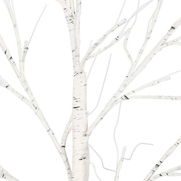 Świecące drzewko Springos CL0951 150 cm 72 LED Brzoza (5907719426457) - obraz 5