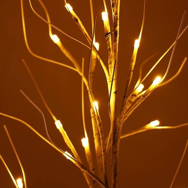 Świecące drzewko Springos CL0951 150 cm 72 LED Brzoza (5907719426457) - obraz 14