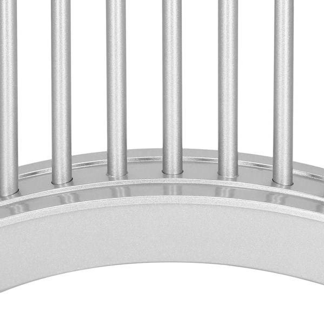 Świecznik adwentowy Springos CL0850 LED 11 świec Srebrny (5907719426723) - obraz 5