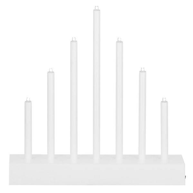 Підсвічник Springos CL0851 LED 7 свічок Білий (5907719426730) - зображення 3