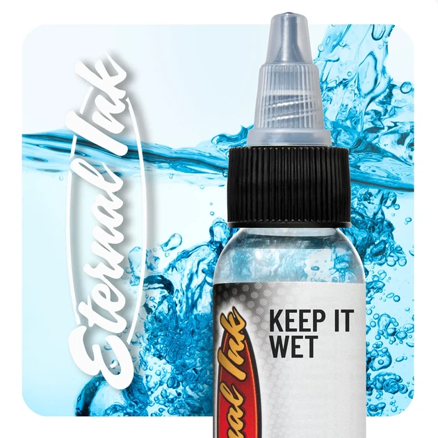 Разбавитель для тату краски Eternal Keep It Wet 30мл USA - Фото 2 Разбавитель для тату краски Eternal Keep It Wet 30мл USA - изображение 2