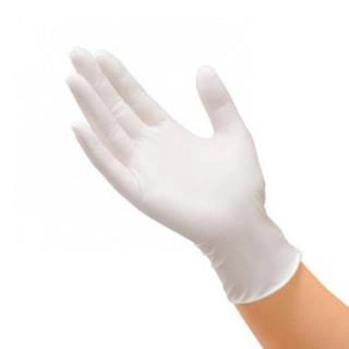 Перчатки Mercator Medical NITRYLEX WHITE PROTECT XL нитриловые неопудренные белые - изображение 1