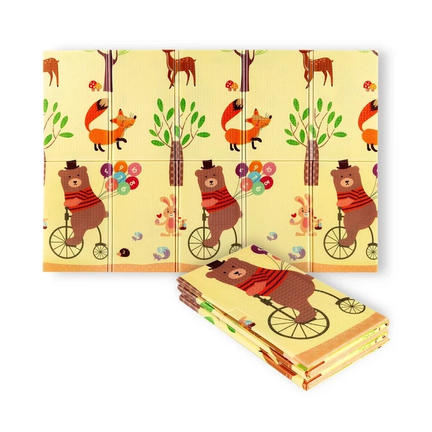 Детский складной коврик Nils Fun Forest MD05 190x150 cm - изображение 2