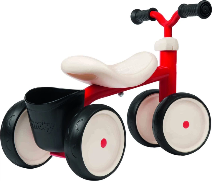 Біговел дитячий Smoby Toys металевий чотириколісний Червоний (721400) (3032167214003) - зображення 2