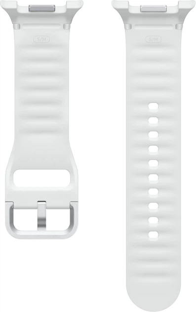 Pasek Samsung Sport (S/M) do Samsung Galaxy Watch 8 White (ET-SNL32SWEGEU) - obraz 2