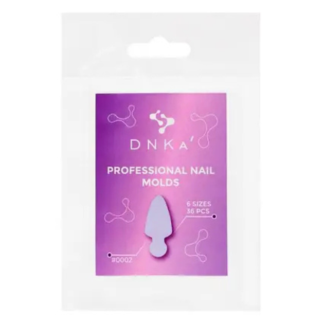 Молды DNKa Professional Nail Molds №0002 36 шт - Фото 1 Молды DNKa Professional Nail Molds №0002 36 шт - изображение 1