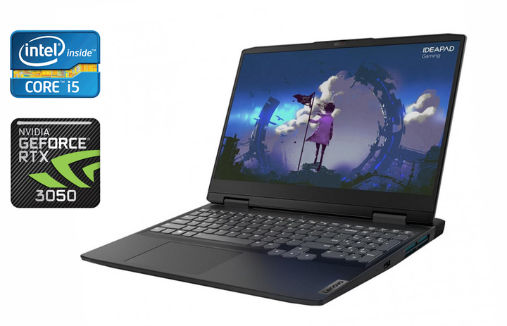 Windowsノート本体 Lenovo IdeaPad Gaming 3 15IAH7 Ігровий ноутбук Б-клас Lenovo IdeaPad Gaming 3 15IAH7 / 15.6