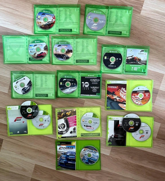 Все части игры Forza Motorsport / Forza Horizon, вышедшие на XBOX, диски для XBOX, Б/У - изображение 2