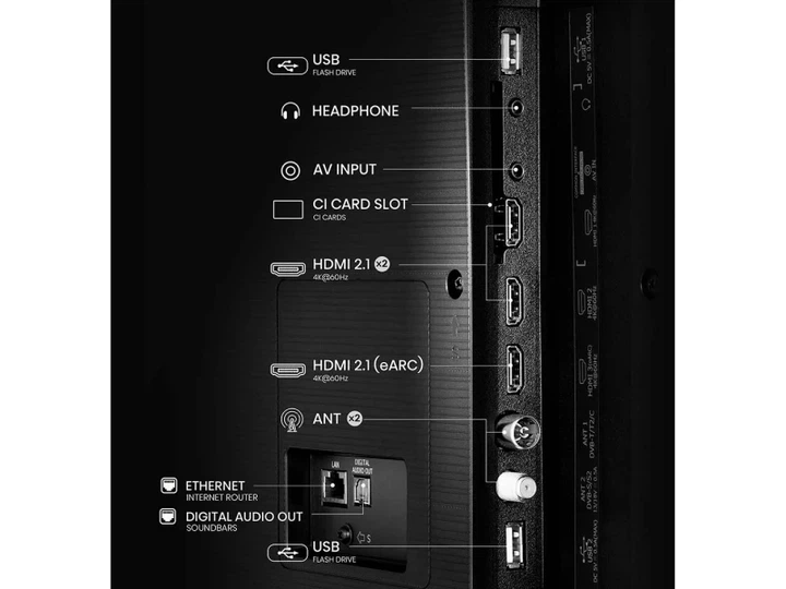 Телевізор Hisense 65A6Q - Фото 4 Телевізор Hisense 65A6Q - изображение 4