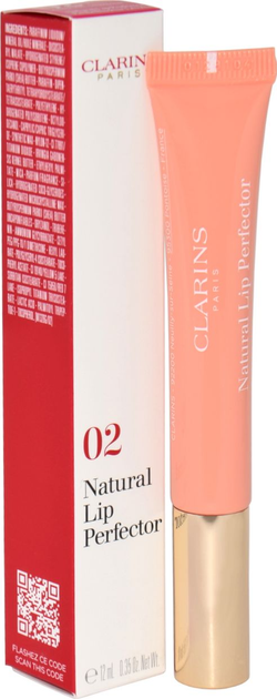 Błyszczyk do ust Clarins Natural Lip Perfector 02 Apricot Shimmer 12 ml (3666057013607) - obraz 2
