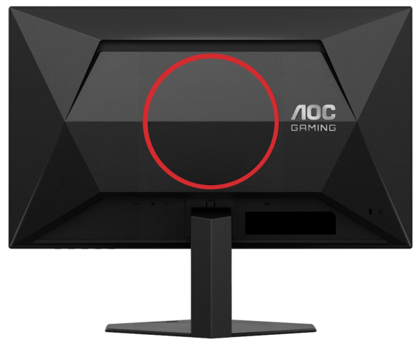 Монiтор 23.8" AOC Q24G4RE Black/Red - изображение 7