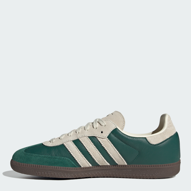 Женские кеды кожаные низкие Adidas Samba Og JI3215 40 (6.5UK) 25 см Cgreen/Crewht/Gum5 (4067888331530) - Фото 3 Женские кеды кожаные низкие Adidas Samba Og JI3215 40 (6.5UK) 25 см Cgreen/Crewht/Gum5 (4067888331530) - изображение 3