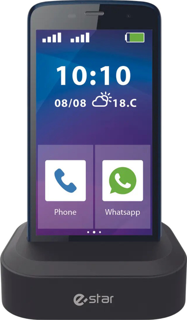 Мобільний телефон eSTAR Digni Smart 2/16 GB Blue (DIGNISMART) - зображення 4
