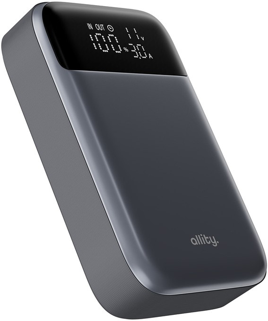 Powerbank Allity APB-200 10000 mAh 33W Grey (GSM187744) - obraz 2