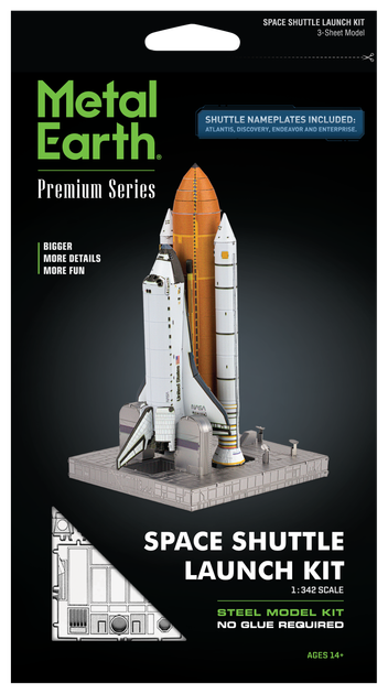 Металевий 3D конструктор "Space Shuttle Launch Kit" - зображення 7