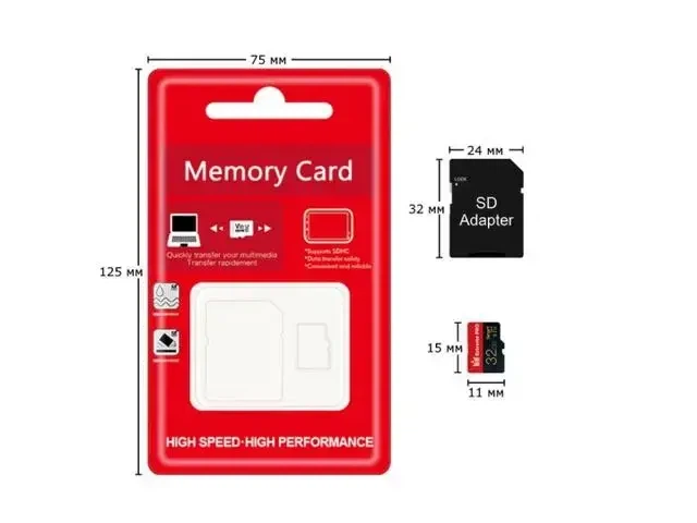 Карта памяти MicroSD 64GB Class 10 для телефона, смартфона, планшета - Фото 2 Карта памяти MicroSD 64GB Class 10 для телефона, смартфона, планшета - изображение 2