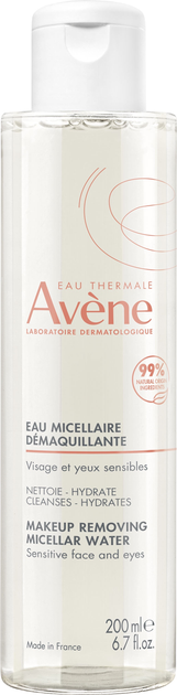Міцелярна вода Avene Eau Thermale для зняття макіяжу 200 мл (3282770152463) - зображення 1