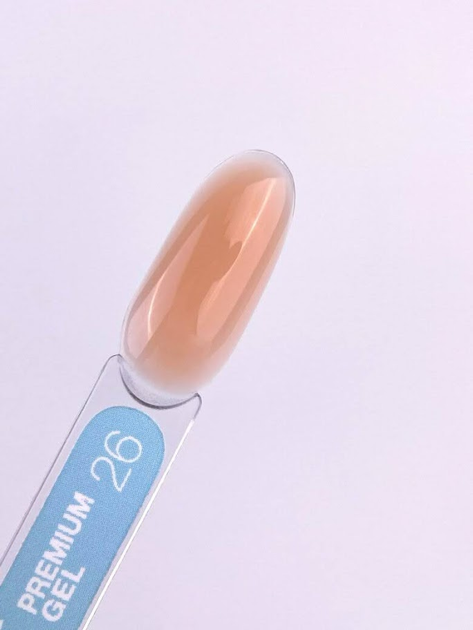 Гель LUNAMoon Premium Gel №26 на 30 мл для зміцнення, вирівнювання та нарощування нігтів - зображення 4