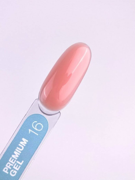 Гель LUNAMoon Premium Gel №16 на 30 мл для укрепления, выравнивания и наращивания ногтей - Фото 2 Гель LUNAMoon Premium Gel №16 на 30 мл для укрепления, выравнивания и наращивания ногтей - изображение 2