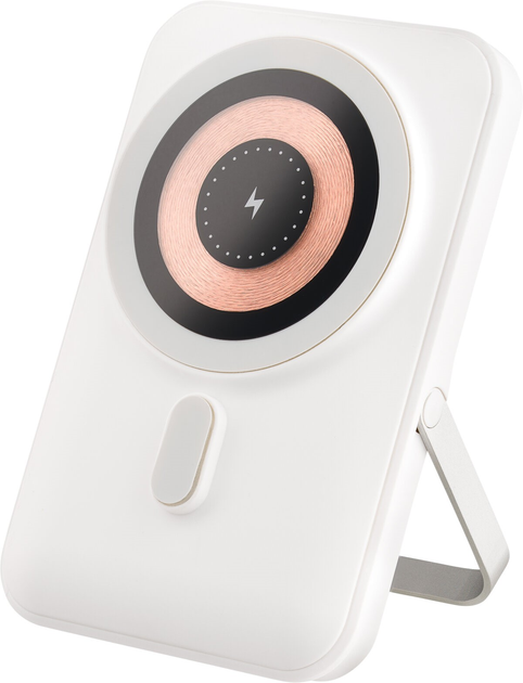 Powerbank Qualo QMPB5-LD-00 10000 mAh 20W White - obraz 1