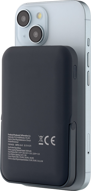 УМБ Qualo QMPB5-LD-01 10000 mAh 20W Black - зображення 4