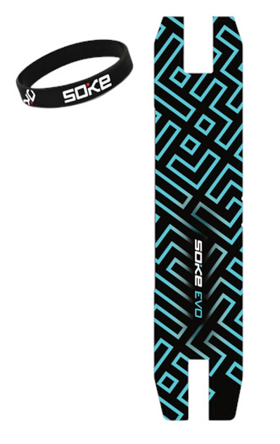 Самокат трюковий Soke EVO Чорий 1622 (5903890602291) - зображення 3