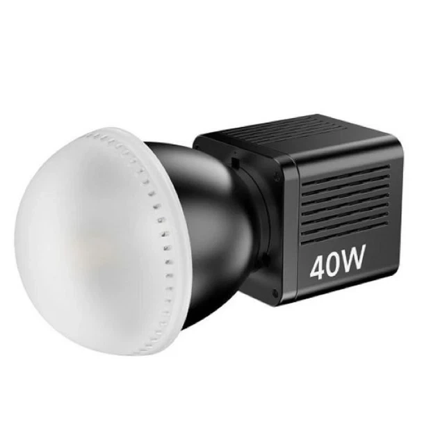 Компактный студийный свет M60 40W 2500-6500K с аккумулятором 3400 mA и ручкой держателем - изображение 3