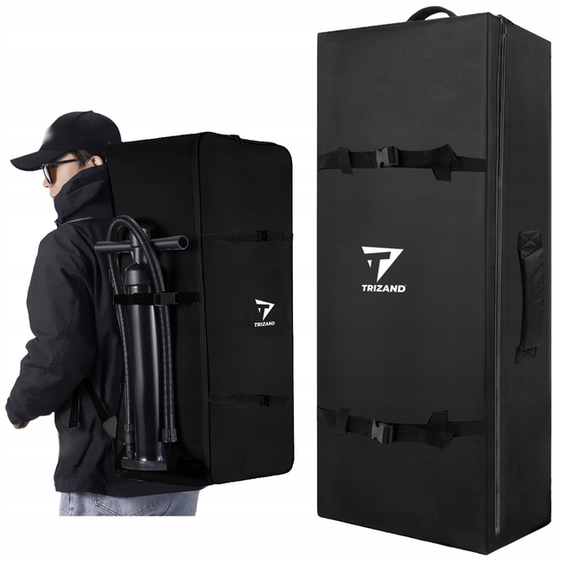 Надувна SUP дошка Trizand 350 см з веслом, сидінням, насосом та повним комплектом аксесуарів (25259) - зображення 3
