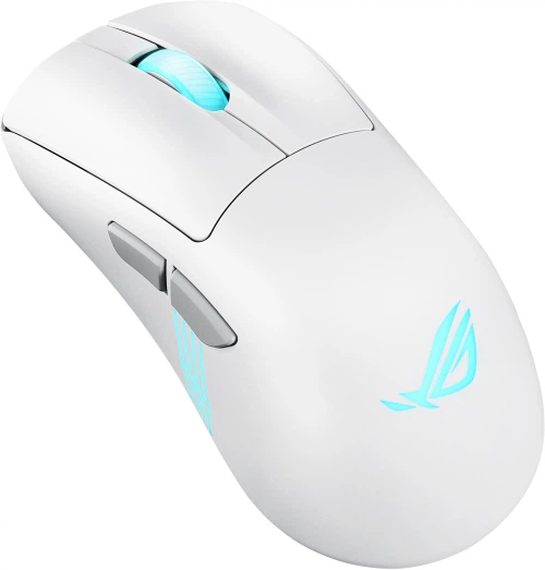 Mysz Asus ROG Keris II Origin Wireless/Bluetooth/USB White (90MP04A0-BMUA10) - obraz 2