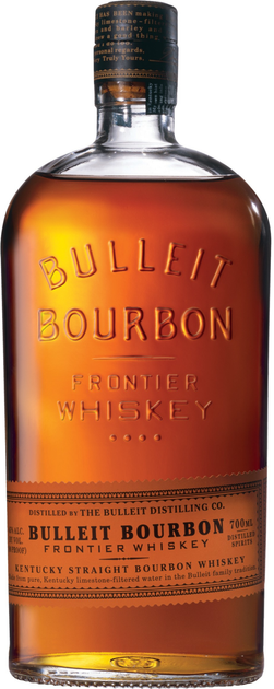 Бурбон Bulleit от 6-ти до 8-ми лет выдержки 0.7 л 45% (082000789611_5000281038018) - Фото 1 Бурбон Bulleit от 6-ти до 8-ми лет выдержки 0.7 л 45% (082000789611_5000281038018) - изображение 1