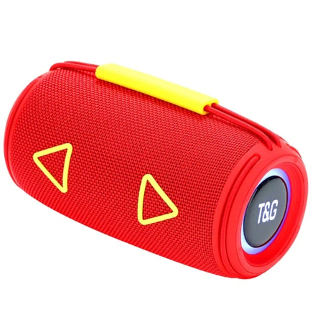 Bluetooth-колонка TG657 з RGB підсвічуванням 1500 mAh. Колір: червоний - Фото 12 Bluetooth-колонка TG657 з RGB підсвічуванням 1500 mAh. Колір: червоний - изображение 12