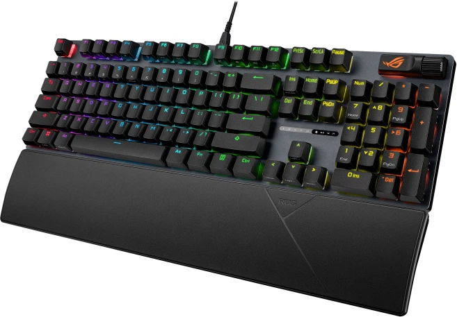 Клавиатура проводная Asus ROG Strix Scope II X NX Snow V2 EN PBT