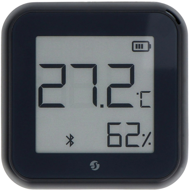 Czujnik temperatury i wilgotności Shelly H&T Gen3 Wi-Fi Black (3800235261545) - obraz 1