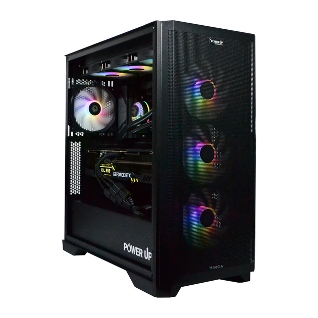 Рабочая станция PowerUp Desktop #742 Core i9 14900K/128 GB/SSD 2TB/GeForce RTX 5060 8GB для 3D моделирования видеомонтажа рендеринга для инженеров и архитекторов - Фото 3 Рабочая станция PowerUp Desktop #742 Core i9 14900K/128 GB/SSD 2TB/GeForce RTX 5060 8GB для 3D моделирования видеомонтажа рендеринга для инженеров и архитекторов - изображение 3