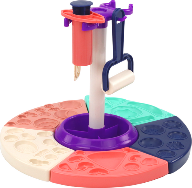 Zestaw piękności LEAN Toys Kuchnia z ciastoliną wyciskaczem i akcesoriami 17552 (5905991004011) - obraz 4