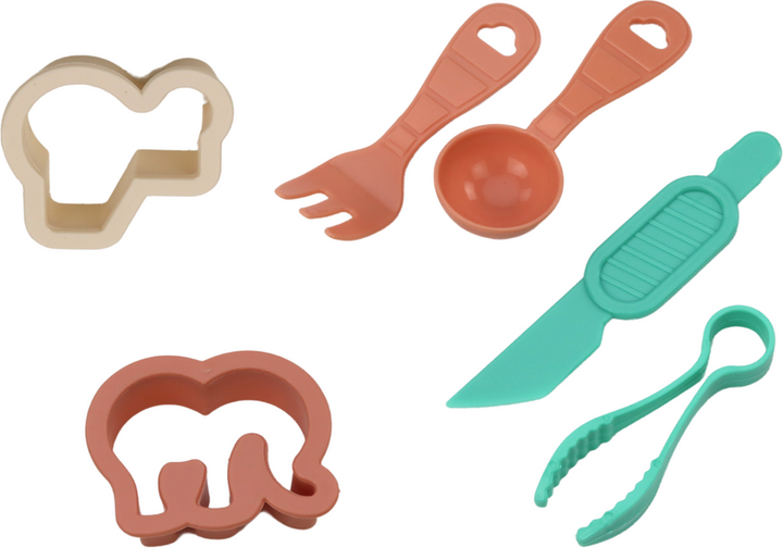 Zestaw piękności LEAN Toys Kuchnia z ciastoliną wyciskaczem i akcesoriami 17552 (5905991004011) - obraz 5