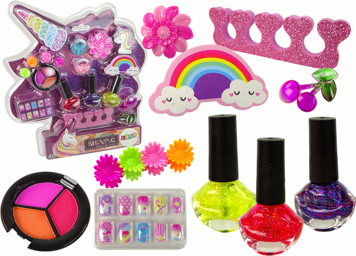 Набір для краси LEAN Toys Єдиноріг для макіяжу та нейл-арту 15722 (5905679072400) - зображення 2