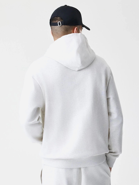 Bluza męska rozpinana streetwear z kapturem New Era Ne Premium Essential 60752360 M Jasnoszara (0198976883014) - obraz 2